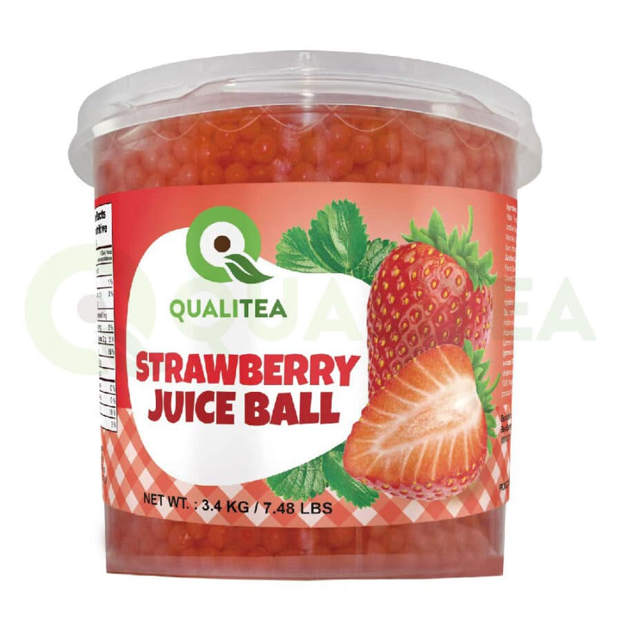 STRAWBERRY COATING JUICE BALL 3.4KG*4BTL